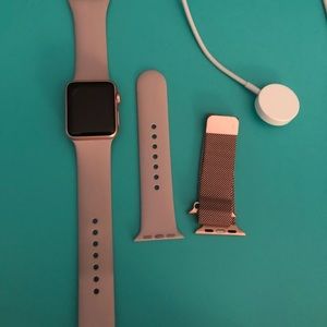Rose Gold 38mm Apple Watch 1st generation